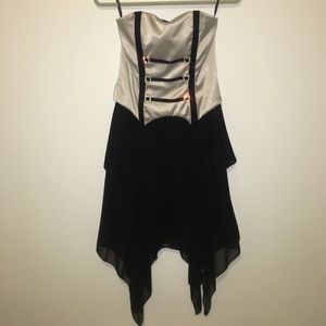 Strapless Jessica McClintock Dress size 6